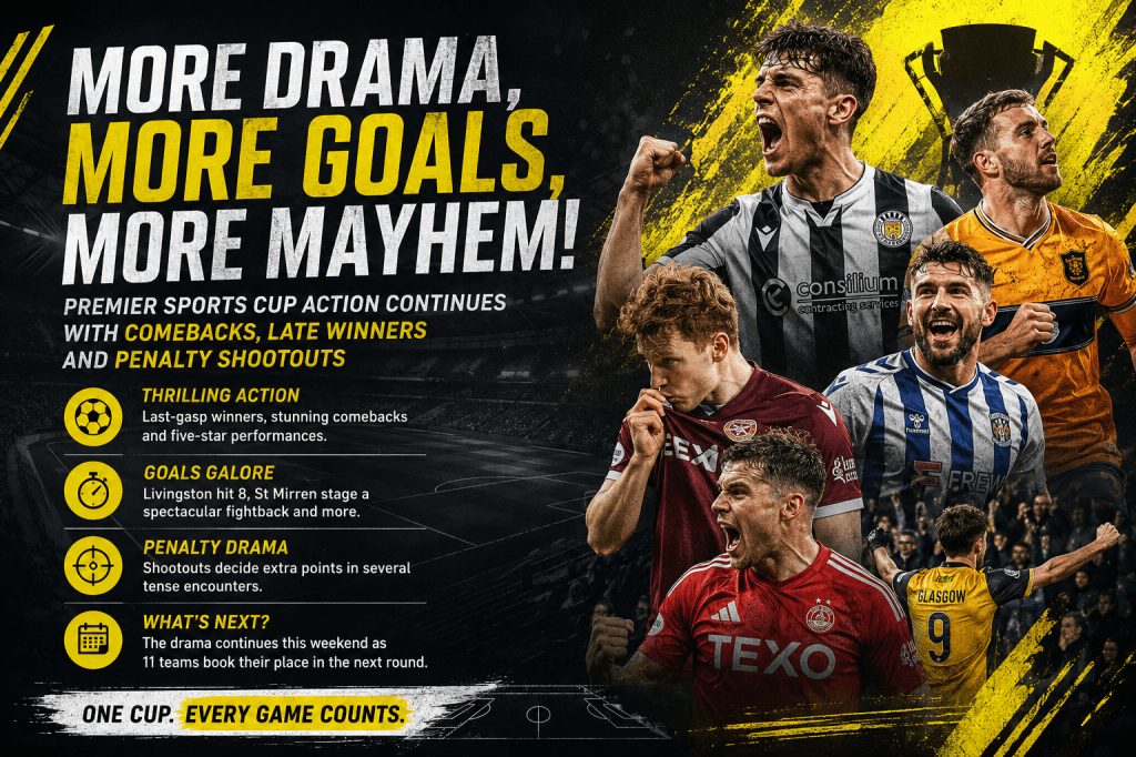 Group Leaders Are Nearly Cemented in Premier Sports&nbsp;Cup!